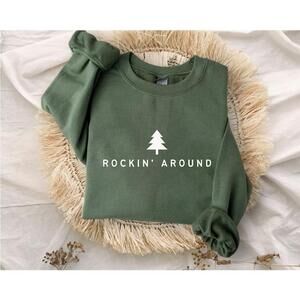 Rockin Around The Christmas Tree Holiday Sweatshirt